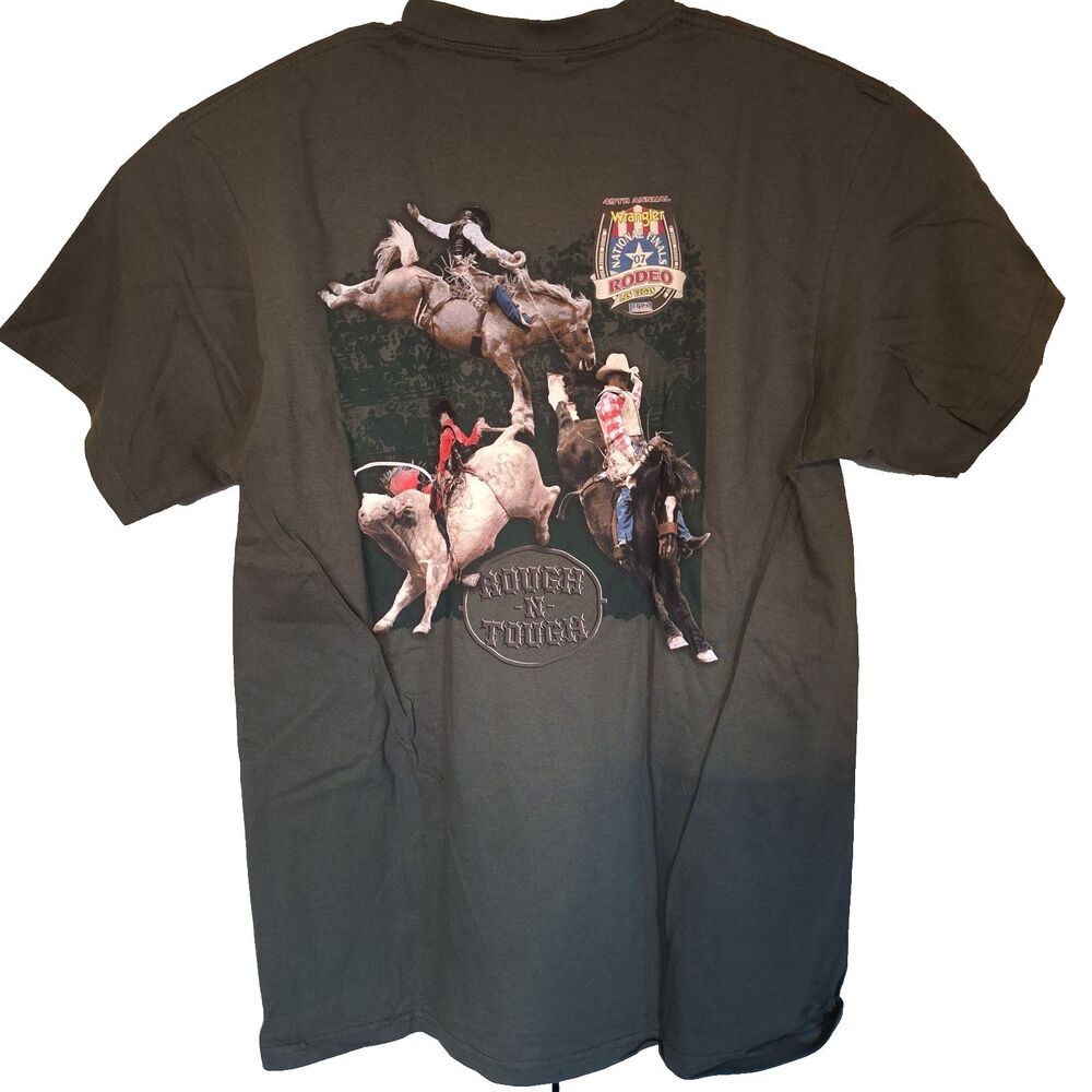 49th Annual 2007 Wrangler National Finals Rodeo Las Vegas Cowboy Shirt